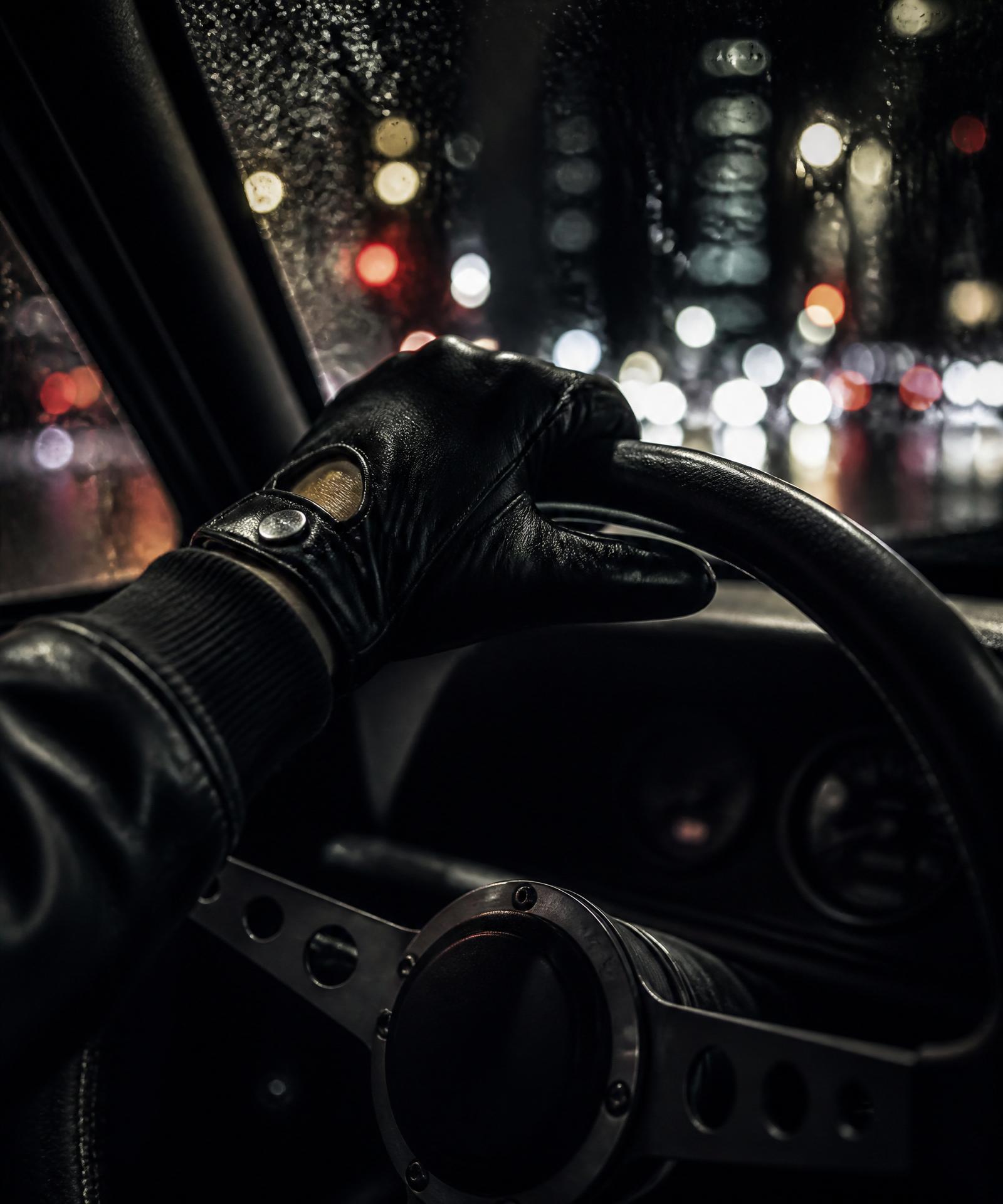 City lights, no traffic